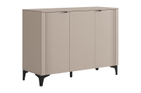 Комод 3 Рич кашемир/фрапучино матовый/черный