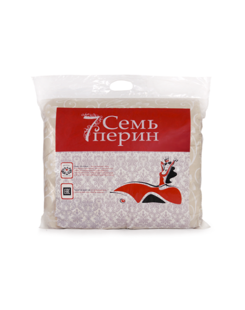 Наматрасник с фиксатором 7 Перин шерсть 90*200 см   