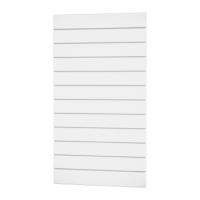 Фасад БЕЛЫЙ ГЛЯНЕЦ 423 на угловой верх