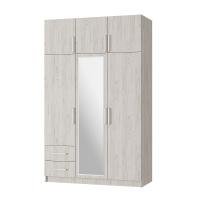Шкаф распашной 3-х дверный Дуб крафт белый