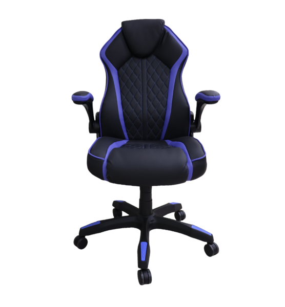 Кресло игровое CYE299-2BL/Черный + синий/Дара