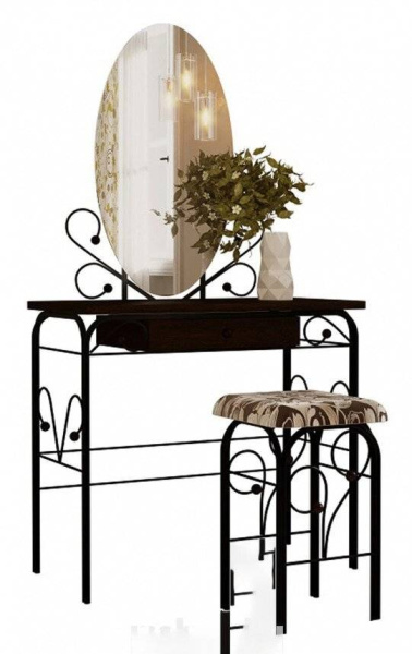 Стол туалетный Версаль ММД 303 Черный/Венге