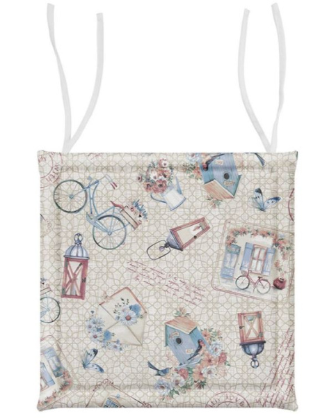 Подушка для стула СТ ХБ  40/40 Открытки