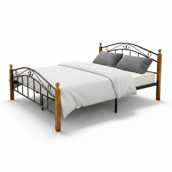 Кровать HX-8078 160*200 с основанием металл