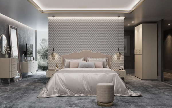 Рица Мод.РЦ-12 Зеркало лам. Сатин