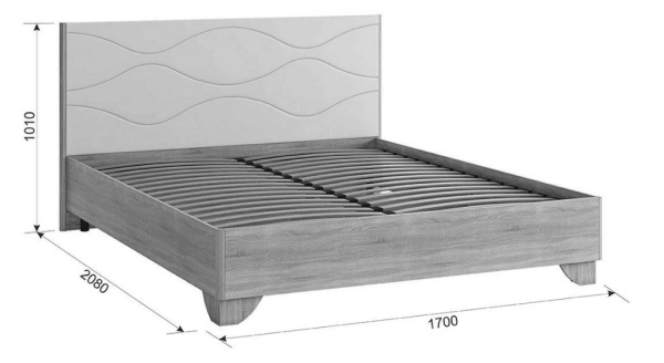 Зара Кровать  Комфорт 1400*2000 