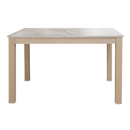 Стол  TME-6931, Меланин, Milky white beech, 1200(+300)*800*740