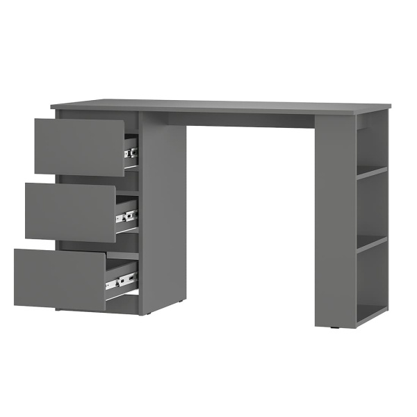 Симпл (молодежная) Стол письменный ПС-07 Графит/