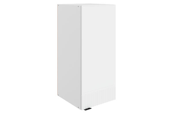 БАРИСТА Шкаф навесной L300 H720 (1 дв.гл) ПРАВЫЙ) (белый/милк матовый) 