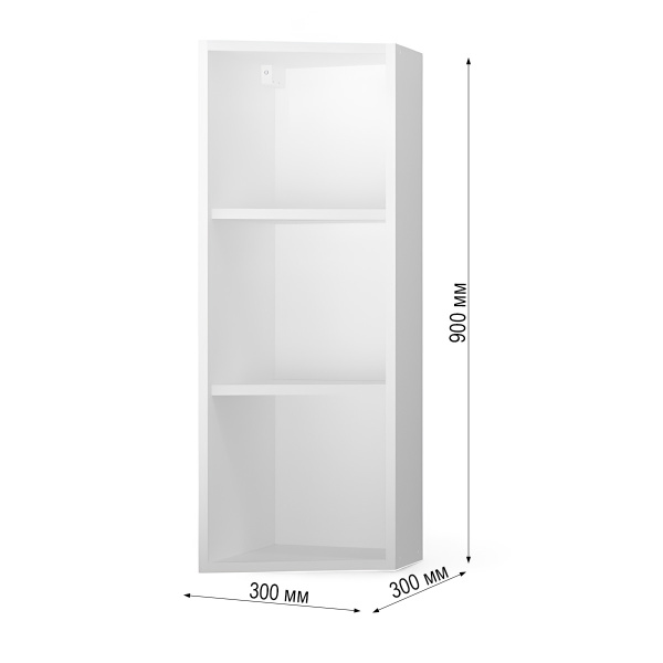 НОВА ВЫСОТА 900 Корпус шкафа настенного торцевого