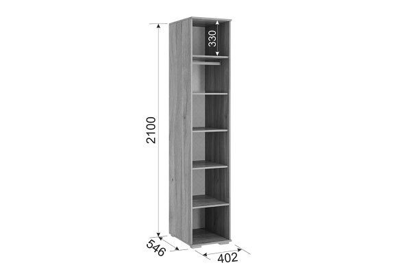 Панда Шкаф однодверный