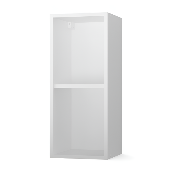 НОВА  Корпус шкафа настенного 1-но дверного 300 / Белый