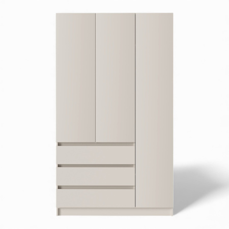 Шкаф Лофт 3дв+3ящ 1200х520х2100 Кашемир