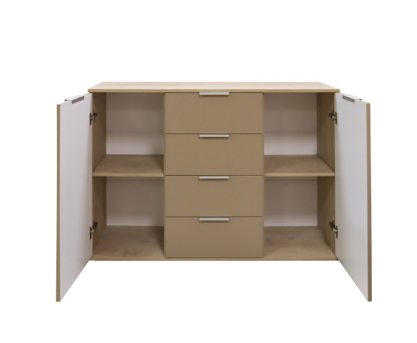 Сен-Дени Комод 1300 Дуб Эндгрейн/Вижн матовый