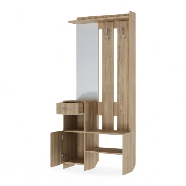 Прихожая БН-196-05 левый (дуб сонома)