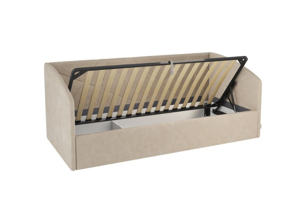 Кровать ( Софа) Бест 900*2000 Капучино (велюр)