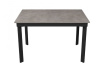 Стол Хилтон 1200(2035)*800 Бетонный камень/Черный
