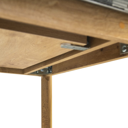 Стол Марс-2 белый/морилка