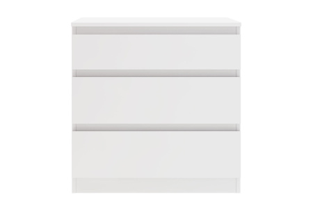 Комод Морвик 465.02 3 ящика Белый