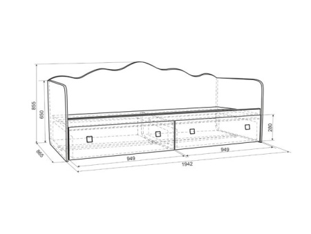 Кровать Фэнтези